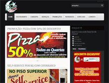 Tablet Screenshot of canoaquebradabar.com.br